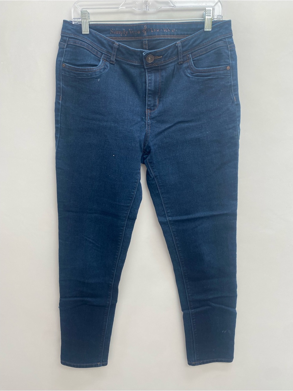 Simply Vera Wang Dark Blue Women's Skinny Jeans - Stretchy Everyday Fit